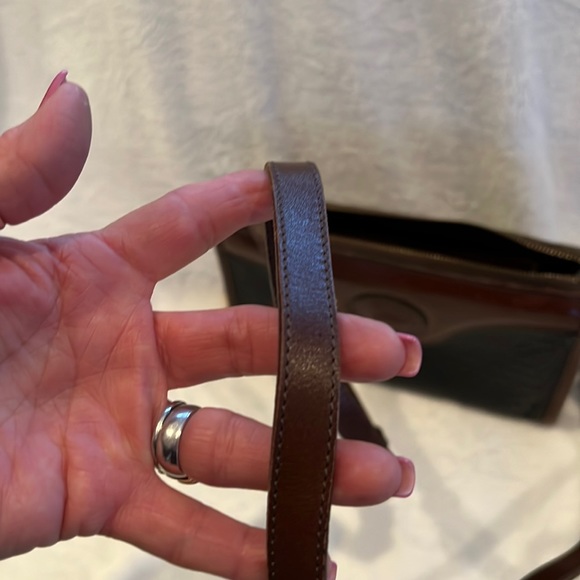Gorgeous black brown Dooney & Bourke leather crossbody bag 9x6x2.5 - Picture 10 of 10